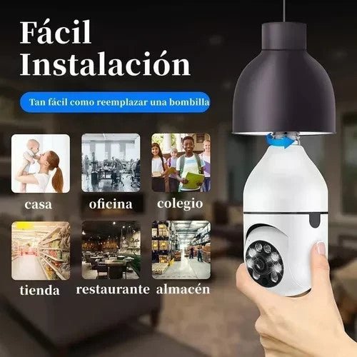 ¡Explora la Seguridad Total con la Cámara de Bombillo 360°! - Tienda Barata Capital | El comercio electrónico más grande de Colombia